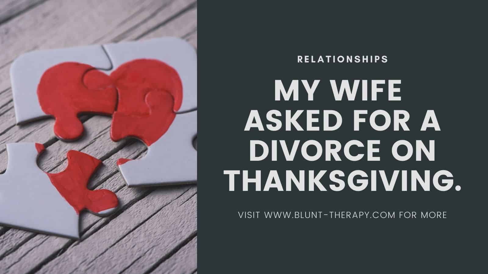 divorce on thanksgiving